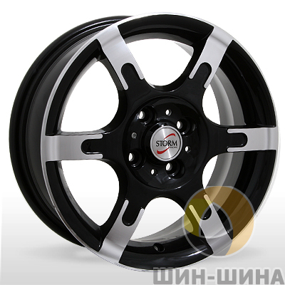 Диски A 262 BP (Black Polished) Storm